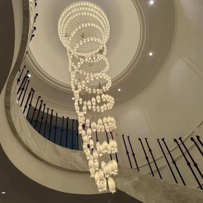 2023 New Arrival Elegant Flower Chandelier For Foyer/ Staircase