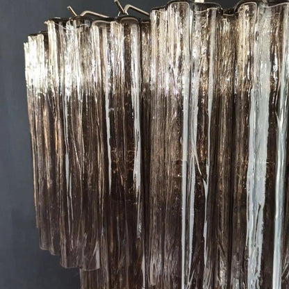 Murano Chandelier – 52 tubes – Smoked