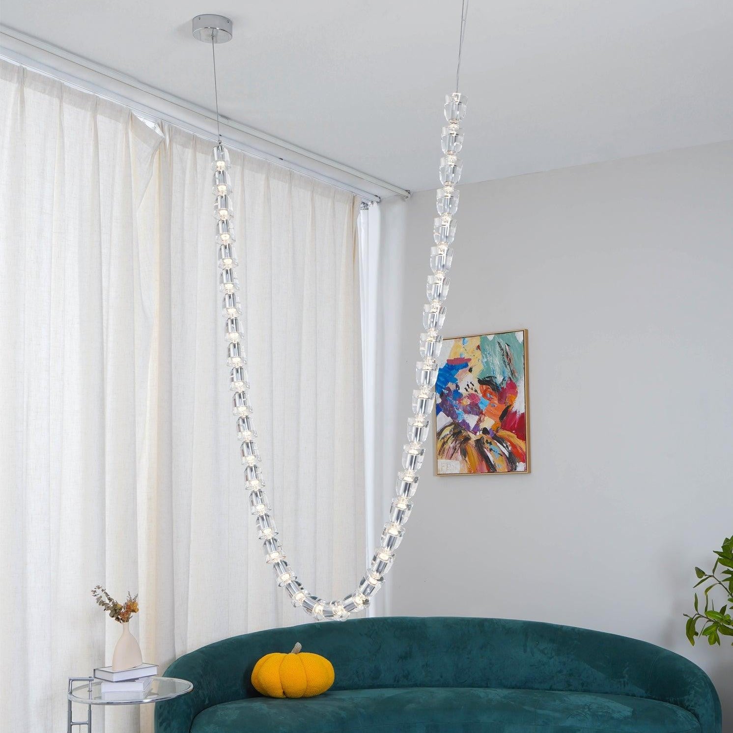 Gabriel Chrome Crystal Chandelier