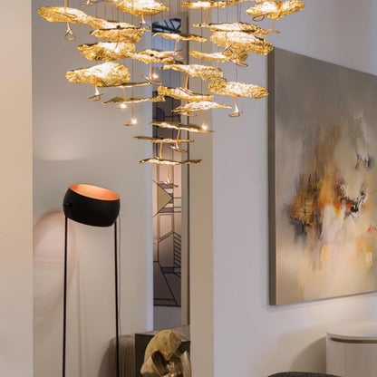Brass Aviary Constellation Chandelier