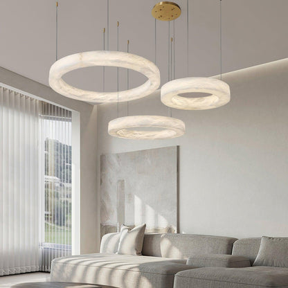 Marika Alabaster Chandelier