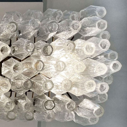 Murano Chandelier – Poliedri – 138 glass