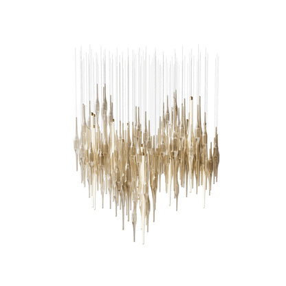 Vitara Meteor Shower Crystal Spiral Chandelier
