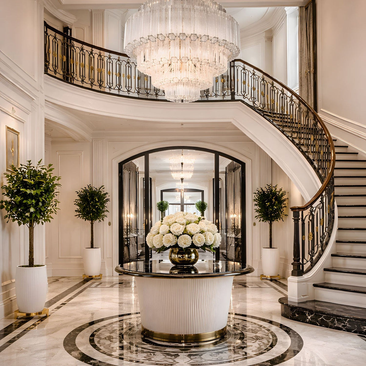 Clear Grande Palermo Chandelier