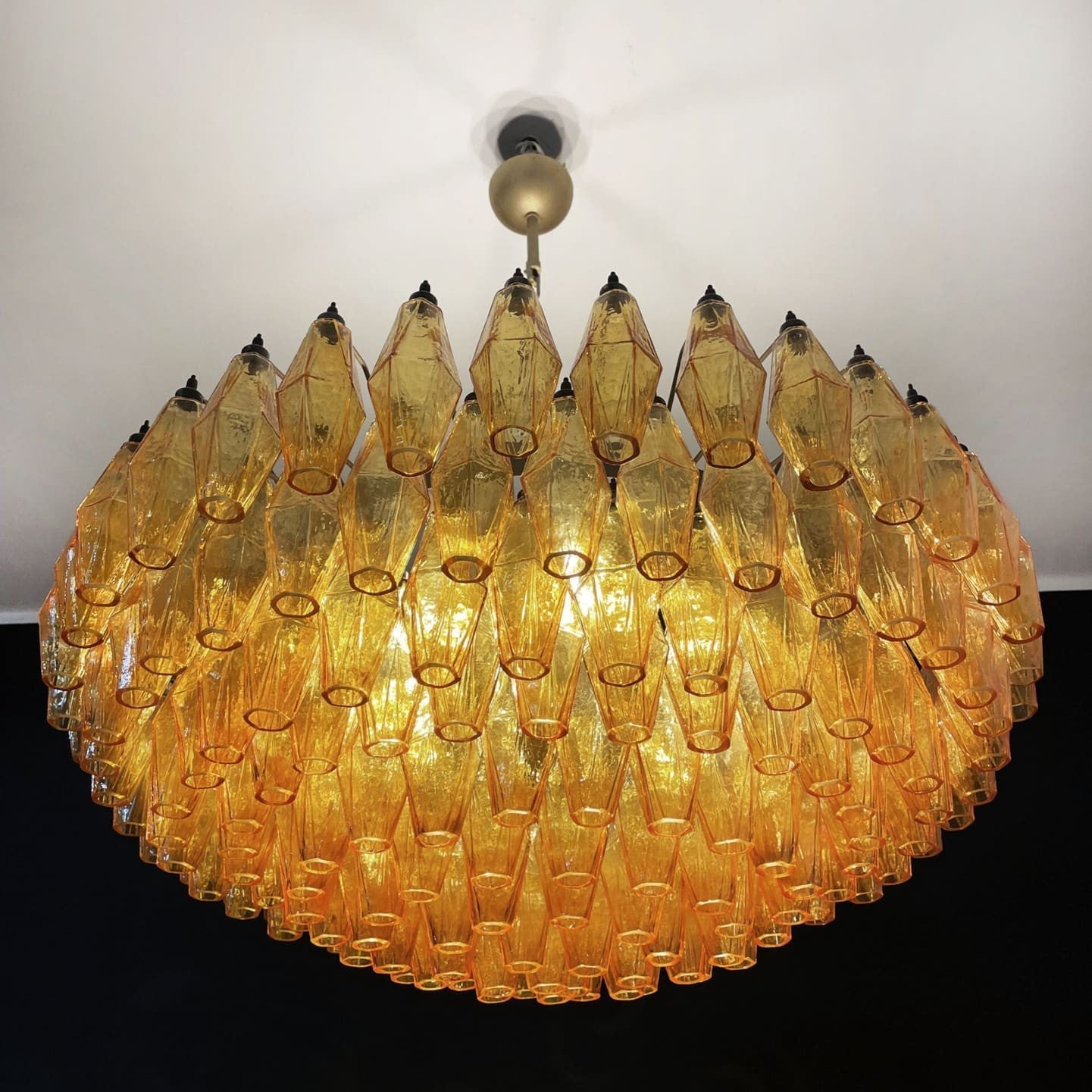 Murano Chandelier – Poliedri – 185 glass