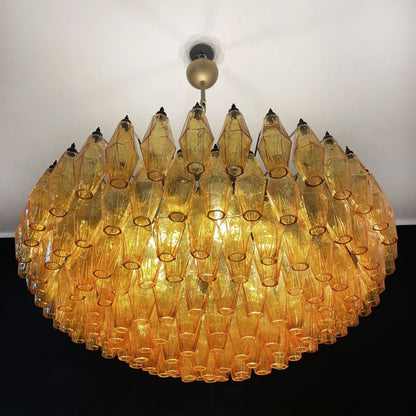 Murano Chandelier – Poliedri – 185 glass