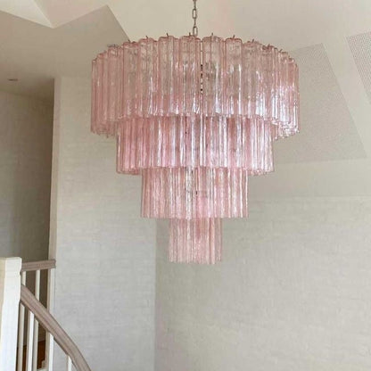 Modern Art Design 3/4/5/7-Tier Hand-blown Glass Tiered Chandelier