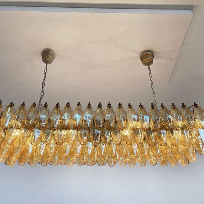 Murano Chandelier – Poliedri – 138 glass