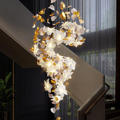 Flying Flowers Fluttering Chandelier