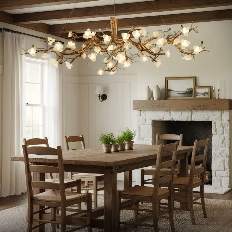 Zendas Branch Crystal Flower Chandelier