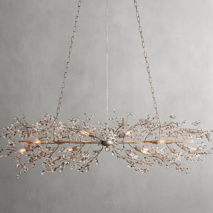 Linear Crystal Chandelier