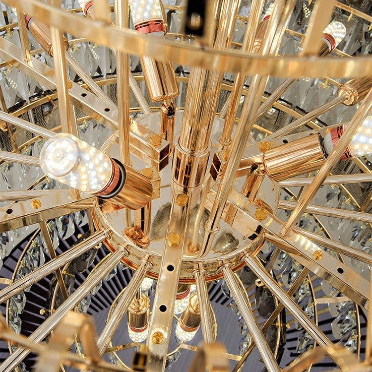 Extra Large Multi-tiered Empire Crystal Chandelier for Big Hallway/Foyer/Staircase