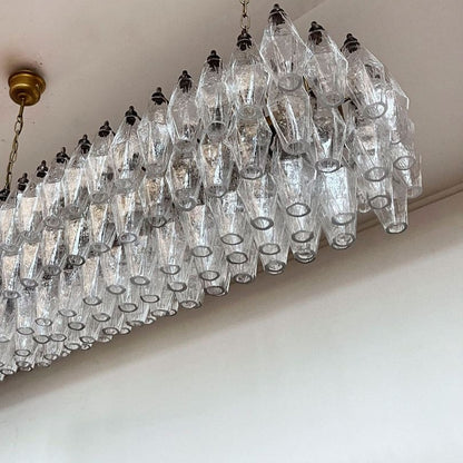 Murano Chandelier – Poliedri – 138 glass