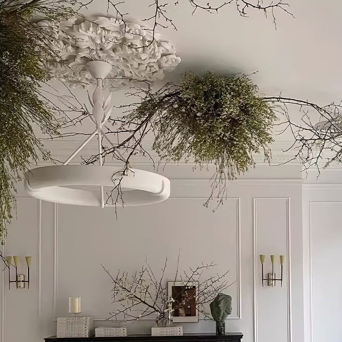 Tinsley Plaster Chandelier