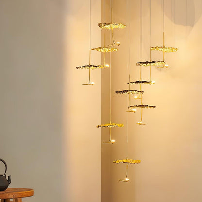Brass Aviary Constellation Chandelier