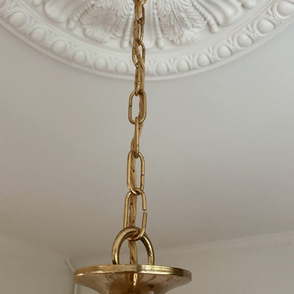 Vintage – Murano chandelier – Teardrop – 68 drops – Clear