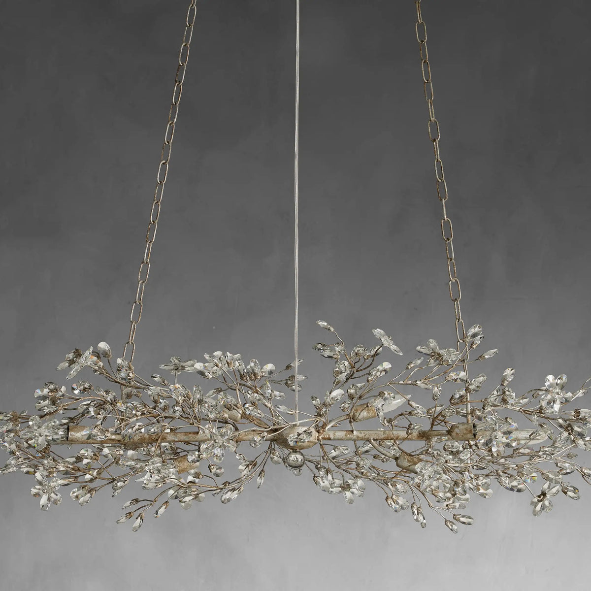 Linear Crystal Chandelier