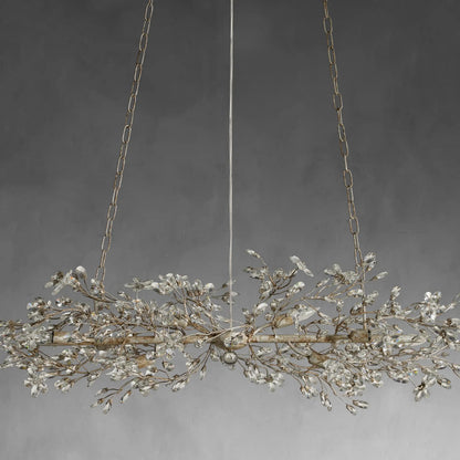 Linear Crystal Chandelier