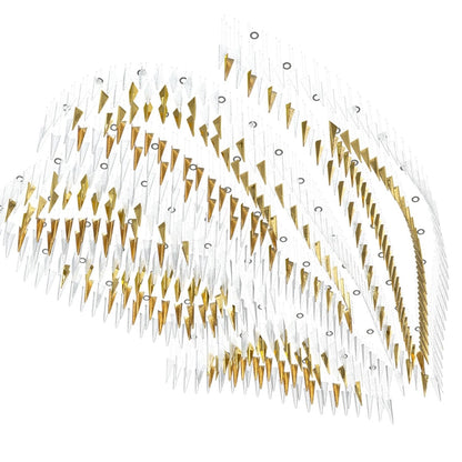 Galaxy Breeze Meteor Shower Crystal Spiral Chandelier