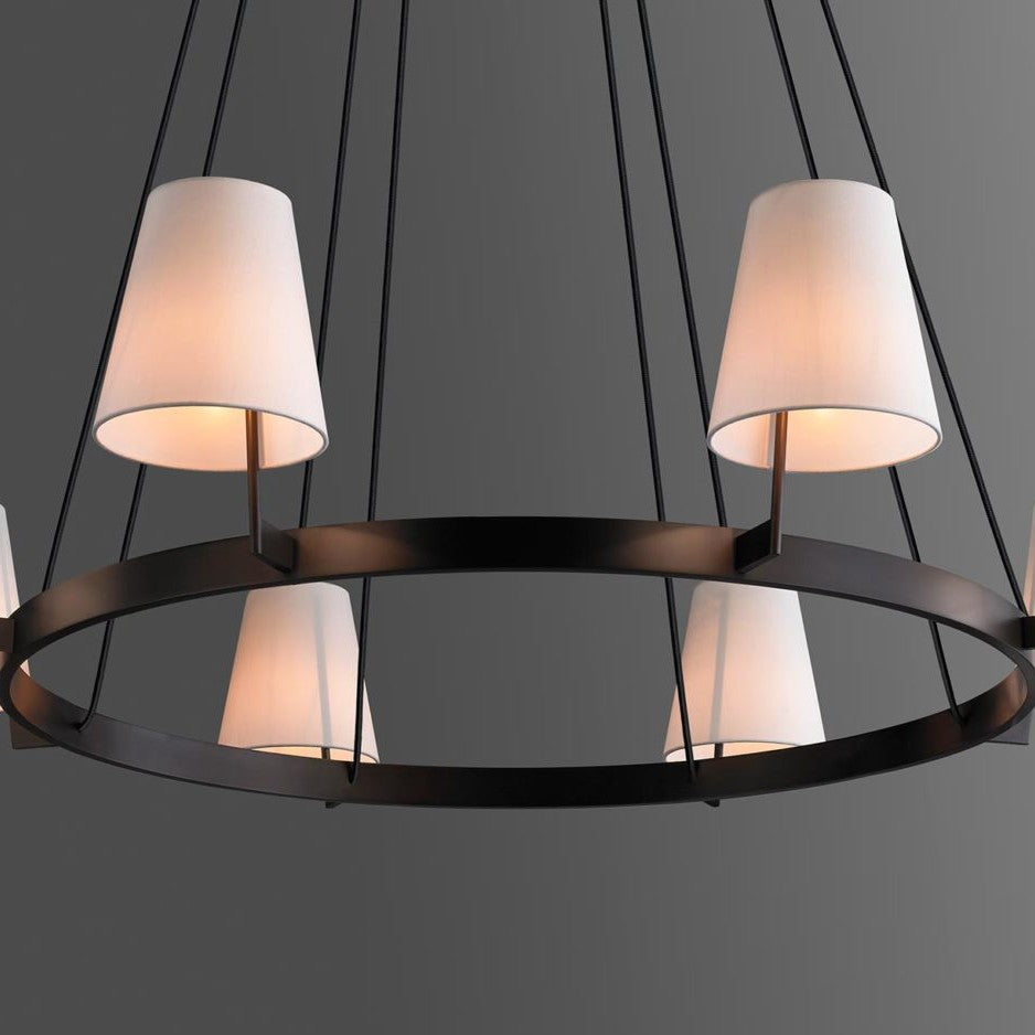 Corniche Circular Round Chandelier 60''