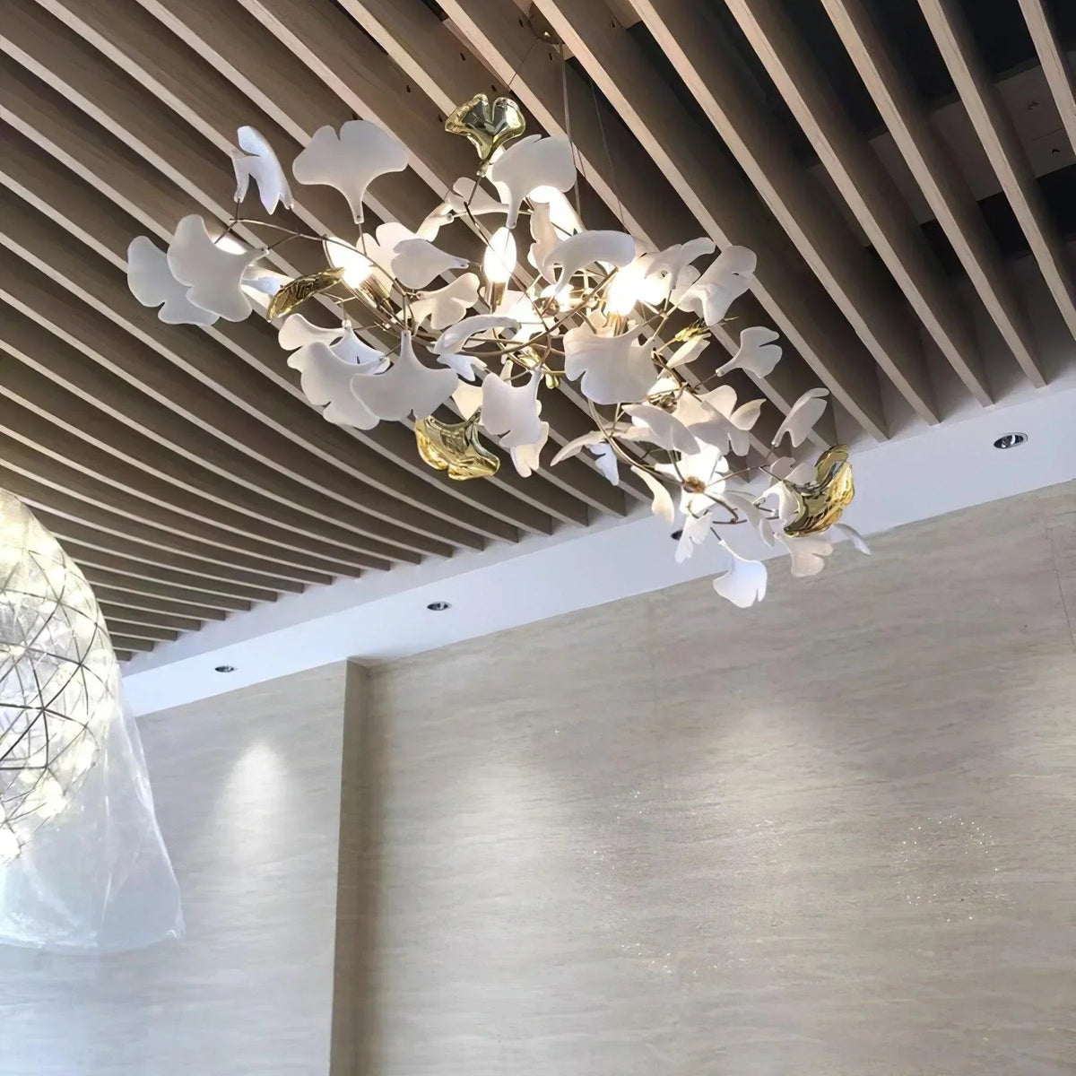 Gingko Chandelier B