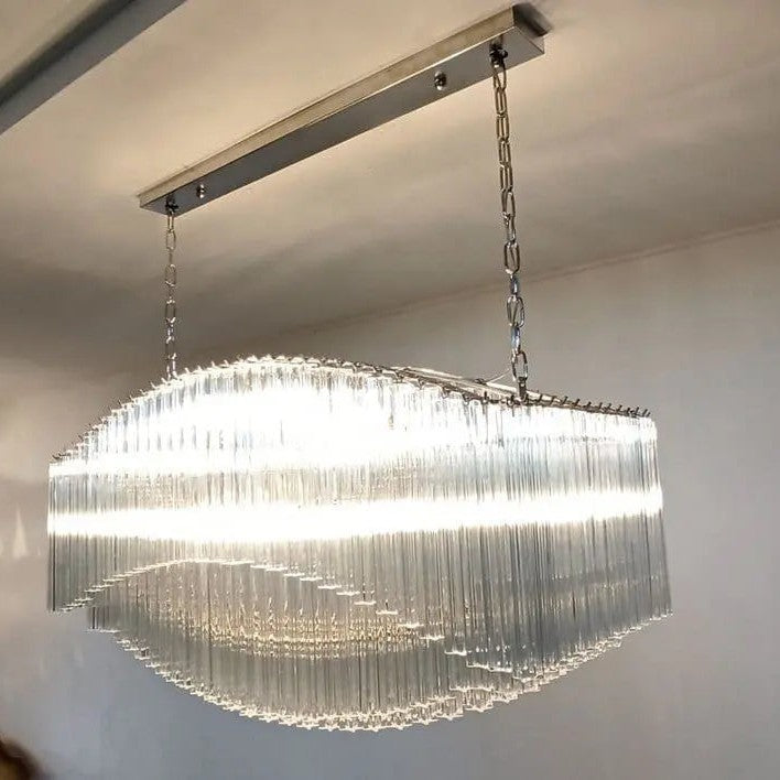 Murano Chandelier – Pagoda – 292 prisms – Transparent