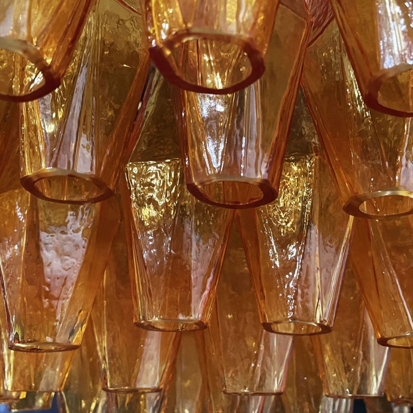 Murano Chandelier – Poliedri – 185 glass