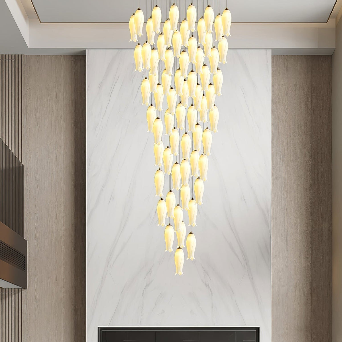 Luma Flora Stairs Chandelier