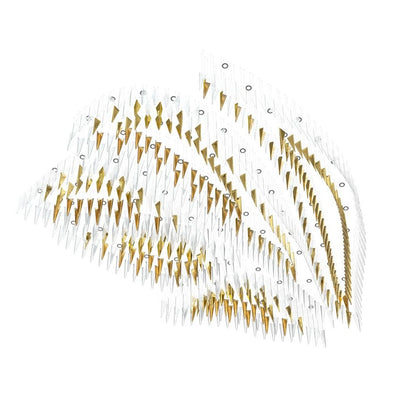 Galaxy Breeze Meteor Shower Crystal Spiral Chandelier