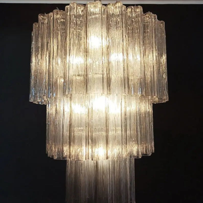 Murano Chandelier – 52 tubes – Smoked