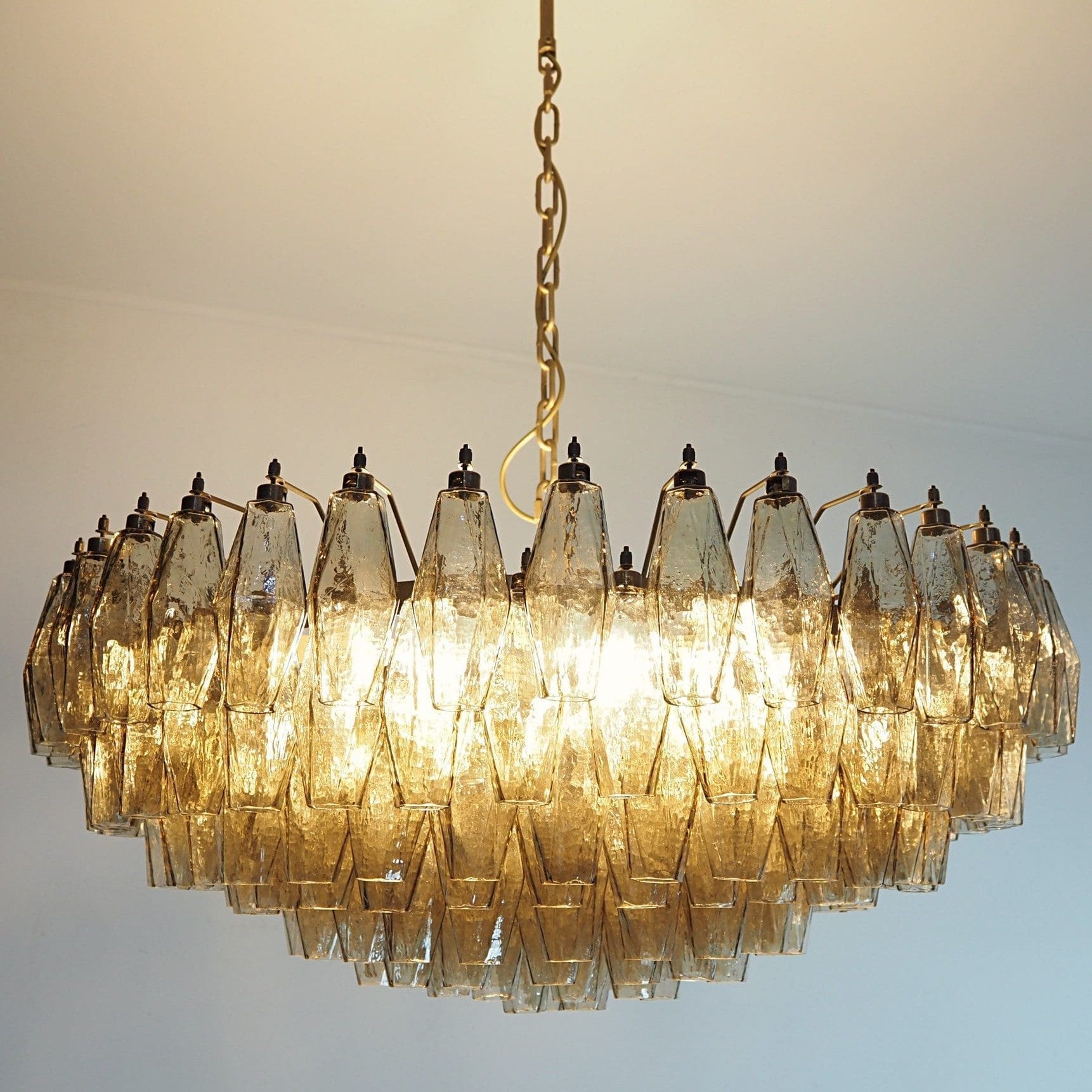 Murano Chandelier – Poliedri – 185 glass