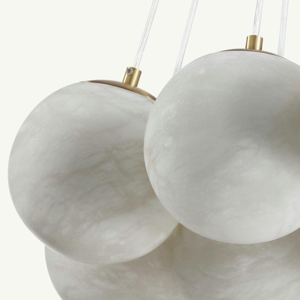 Aspen 19 Chandelier Alabaster
