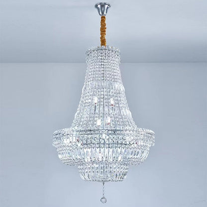Extra Large Multi-layer Modern Light Luxury Crystal Chandelier for Living / Dining Room / Villa