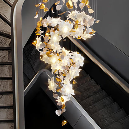 Flying Flowers Fluttering Chandelier