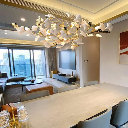 Gingko Chandelier B