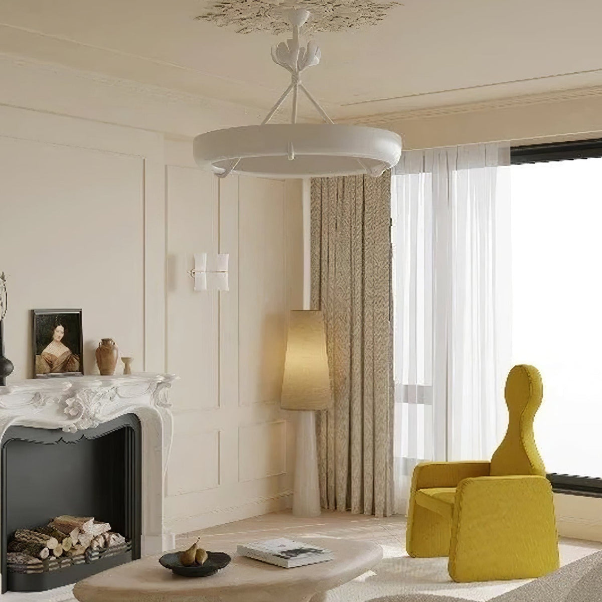Tinsley Plaster Chandelier