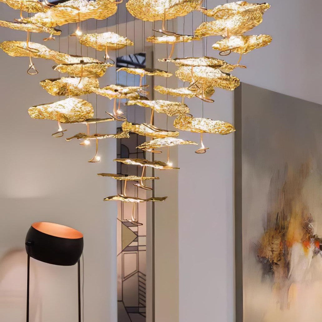 Brass Aviary Constellation Chandelier