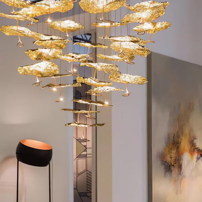 Brass Aviary Constellation Chandelier