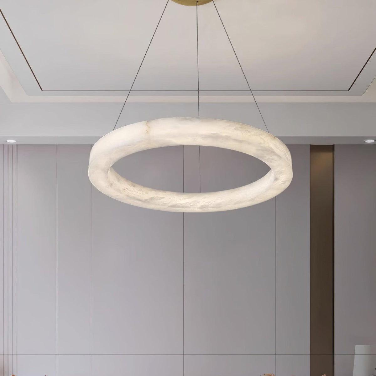 Marika Alabaster Chandelier