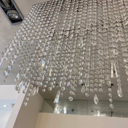 Classical 20 Light Long Crystal Chandelier