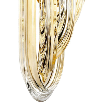 Frostina Lucite Loop Wall Sconce