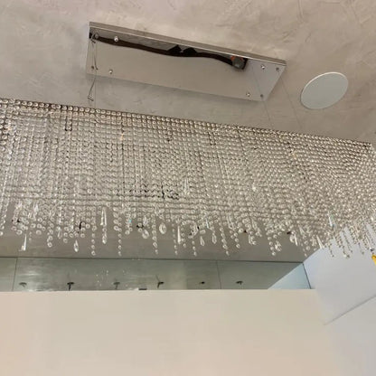Classical 20 Light Long Crystal Chandelier