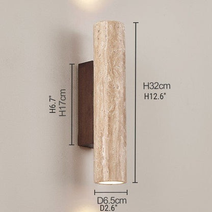 Deniselamp® Creative Stone Wall Lamp in Nordic Style, Living Room, Bedroom