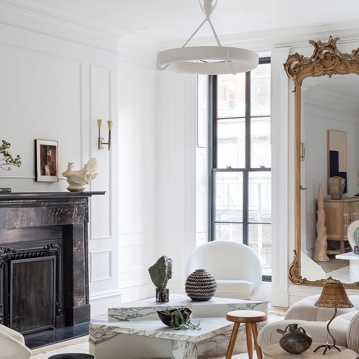 Tinsley Plaster Chandelier