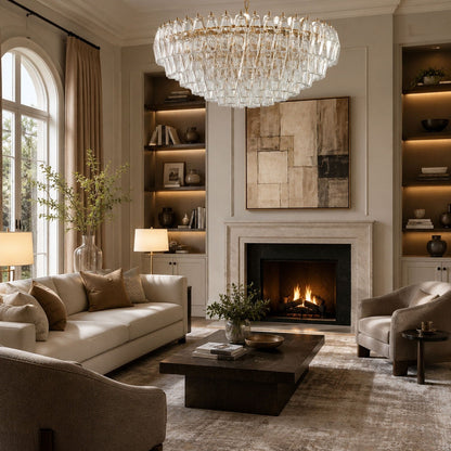 Clear Sorrento Chandelier
