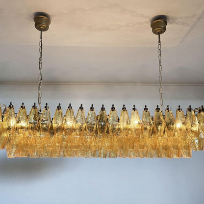 Murano Chandelier – Poliedri – 138 glass