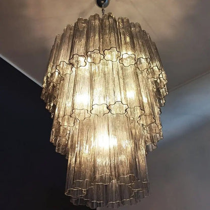Murano Chandelier – 52 tubes – Smoked