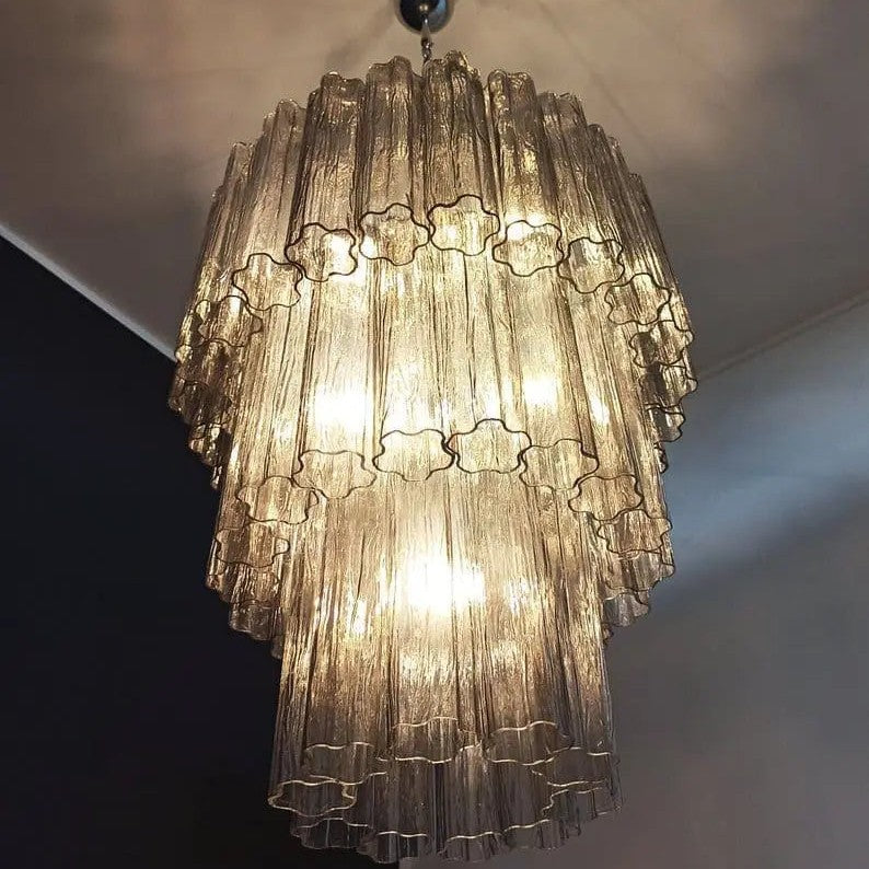 Murano Chandelier – 52 tubes – Smoked