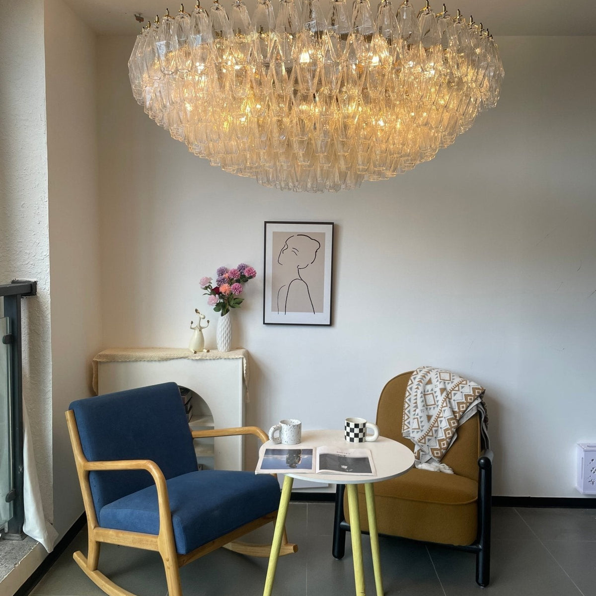 Clear Sorrento Chandelier