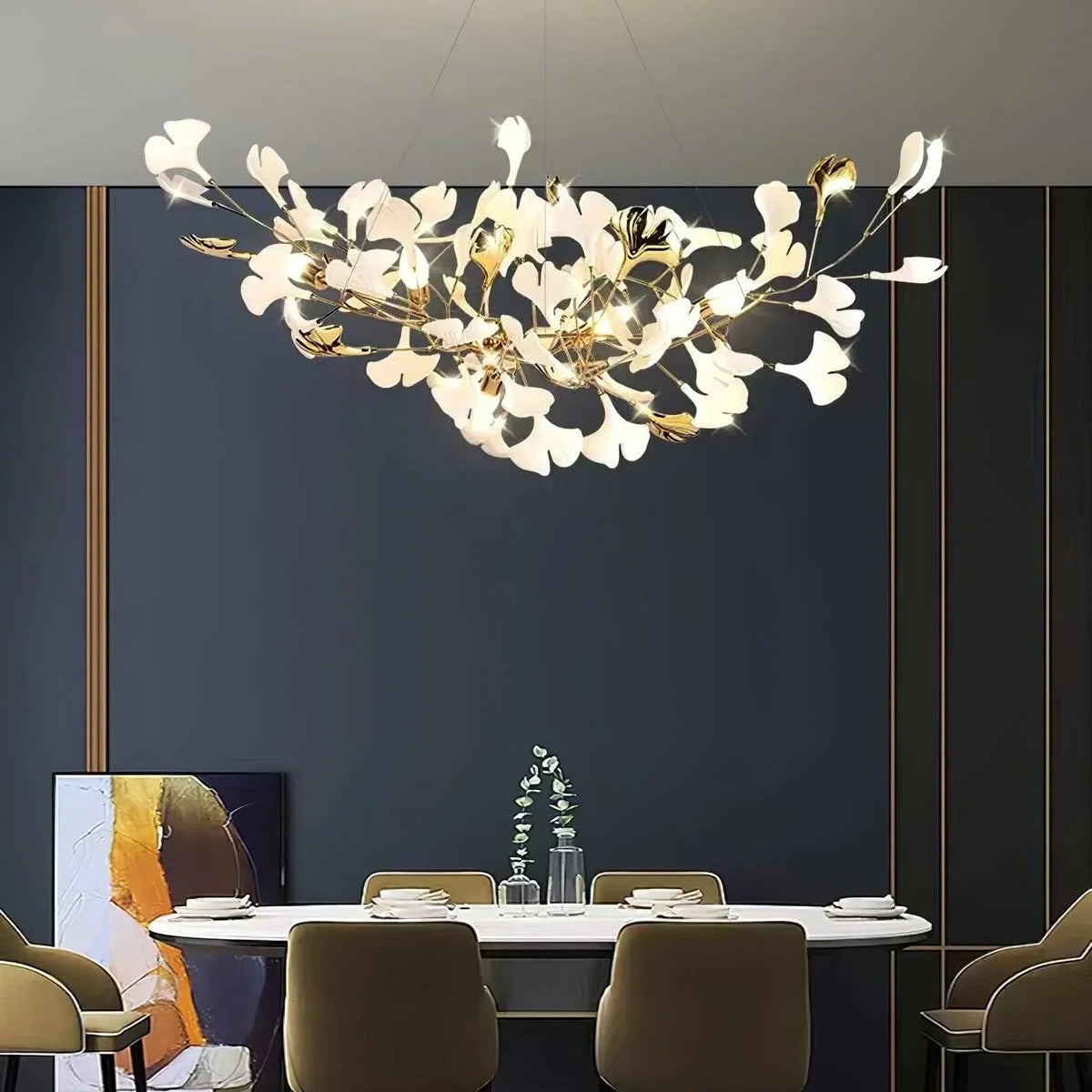 Gingko Chandelier B